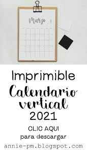 Calendario 2021 Vertical Calendario Para Imprimir Gratis Calendario Calendario Para Imprimir