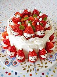 See more ideas about cupcake cakes, dessert recipes, desserts. Awesome Christmas Cake Decorating Ideas Christmas Strawberry Santa Cake Japanese Christmas Cake
