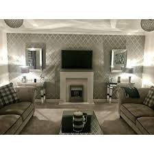 Camden Trellis Wallpaper Soft Grey Silver H980527 Grey Wallpaper Living Room Wallpaper Living Room Silver Living Room