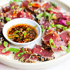 Ahi Tuna Tataki Tuna Tataki Tuna Steak Recipes Seared Tuna Recipe