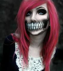 Black And White Halloween Makeup Ideas Zombie Of Makeup Tips Black White Redhead Halloween Makeup Face Painting Halloween Halloween Makeup Scary
