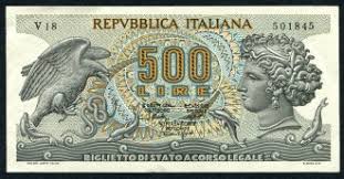 Risultati immagini per Le cinquecento lire