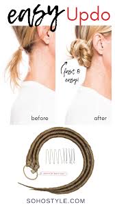 Casual look extension scrunchiethis faux bun is great for anyone looking for artfully draped hair style to add volume and shape in a hurry. Easy Updo Braid Extensions Instant Twisted Bun In Seconds Hair Extension Pieces Braids With Extensions Luxury Hair Extensions