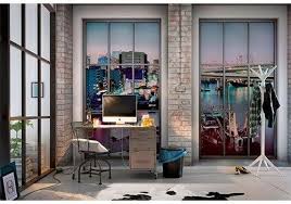 Change your surroundings with something fresh. Wall Murals Industrial Home Office Chicago By Main Street Flooring Interiors Llc Houzz