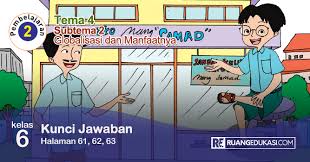 Kunci Jawaban Buku Tematik Tema 4 Kelas 6 Globalisasi Kurikulum 2013 Revisi Buku Kurikulum Kunci