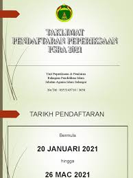 Perkim bahagian negeri selangor d/a masjid sultan abdul aziz shah persiaran masjid 40000 shah alam selangor darul 1. Taklimat Pendaftaran Psra 2021