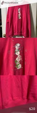 Decorated Originals 3x Snowman Sweatshirt In 2020 Clothes Design Fashion Design Sweatshirts