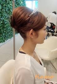 海外挙式用アップ 花冠のダウンスタイル リハ編 卒業式 髪型 ブライダルヘア ヘアメイク