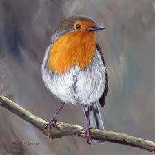 Robin By Janet Graham Paintings For Sale Bluethumb Online Art Gallery Birds Painting Art Painting Bird Painting Acrylic