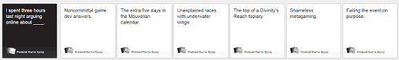 It is not tied in any way to your username, except possibly if a server error occurs. Guild Wars 2 Roleplaying The Cards Against Humanity Edition
