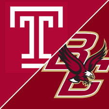 Image result for boston college temple Football espn