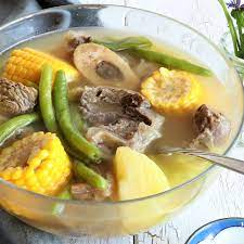It's locally called nilagang baka (cow's meat) and has seen several adaptations. Nilagang Baka Filipino Beef Soup With Vegetables Foxy Folksy