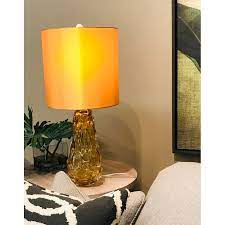 The bedside table lamps are designed with a beautiful black finish that is complemented by the natural white fabric linen shade, making this lamp set the ideal desk lamps for a bedroom, living room, office, or family room. Brayden Studio Hodgins 30 Table Lamp Wayfair
