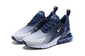 Mens blue and pink nike shoes. Nike Air Max 270 Flyknit Spectrum Navy Blue White Men S Casual Shoes Cheapinus Com Navy Blue Nike Shoes Mens Nike Shoes Nike Shoes Women