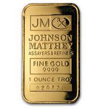 In 1792, the price of gold was $19.75 per troy ounce. Johnson Matthey 1 Ounce Gold Bullion Bars