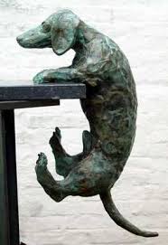 Pin Van Hunde Op Sculptures Animals Sculpturen Van Dieren Dieren Kunst Keramische Kunst