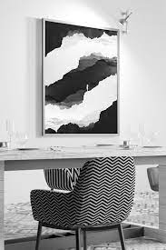 Wall Decor Wall Decor Living Room Black And White Aesthetic Wall Art Living Room Decor Ideas For Living Room Abst Black Wall Art Wall Art Decor Art Prints