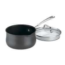 Cuisinart 6419 18p Contour Hard Anodized 2 Quart Pour Saucepan With Cover Http Cookware Everythingre Hard Anodized Cookware Cookware And Bakeware Cuisinart