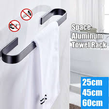 What are the top bath towels available today? Bars Aliexpress Wall 304 Bar Storage Kitchen Shelf Towel Stainless Silver Organizer Bathroom Rack Steel Towel Holder Hanger Towel Towels Hanging Black