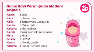 700 Nama Bayi Perempuan Modern Bermakna Indah Posbunda