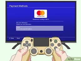 Below payment methods, the credit card(s) will be displayed. Easy Ways To Remove A Credit Card On Ps4 With Pictures Wikihow