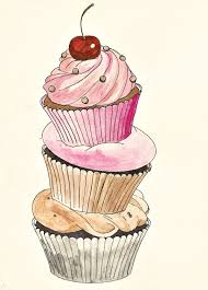 cupcakes cake illustration birthday cake illustration flower wallpaper