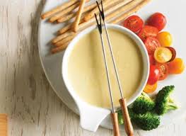 Cheddar Mini Fondue Recipe Recipes Appetizer Recipes Cheese Recipes