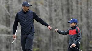 Asıl adı eldrick tont woods olan tiger, tüm zamanların en başarılı golfçüsüdür. Tiger Woods Continues To Spotlight With Son Charlie At Pnc Championship