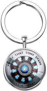 Amazon Com Potiy Iron Man Keychain Gift For Iron Man Fan Proof That Tony Stark Has A Heart Jewelry Tony Stark Keych Heart Jewelry Keychain Gift Mens Keychains