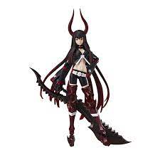 Amazon.com: Max Factory Black Rock Shooter: Black Gold Saw TV Animation  Version Figma Action Figure : Toys & Games