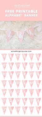 Country living editors select each product featured. Free Printable Watercolor Alphabet Banner Adorable Baby Shower Printables Alphabet Printables Printable Scrapbook Paper