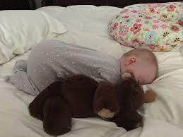 Sleeping Face Down The Bump