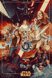 A Long Time Ago In A Galaxy Far Far Away Poster The Ways Of The Force Timed Edition Screenprinted Poster In 2020 Star Wars Art Star Wars Film Poster