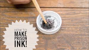 To make tattoo ink, start by burning the wood of your choice until the ashes are black. The Making Of Prison Tattoo Ink Youtube