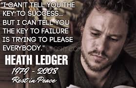 Heath Ledger Success Failure Quotes Jiposhy Min Png 1150 746 Heath Ledger Quotes Heath Ledger People Quotes