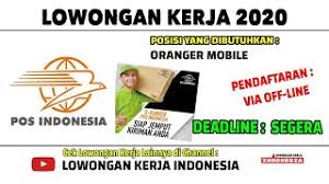 Berita , event , kuliner , wisata , media partner, lowker, dll ° aja klalen nek ana info tag meng @banjarnegara__ whatsapps. Lowongan Kerja Bumn 2020 Kantor Pos Purwokerto Lowongan Kerja Oranger Mobile Youtube