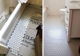Here are simple installation tips on bathroom flooring and floor tile that'll keep what's underneath your feet solid and long lasting. How To Update Your Bathroom Floor Tiles 6 Diy Ideas