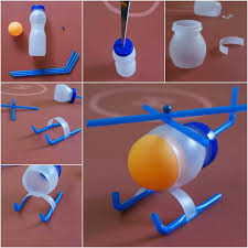 Making toys from recycled materials. How To Diy Plastic Bottle Toy Helicopter