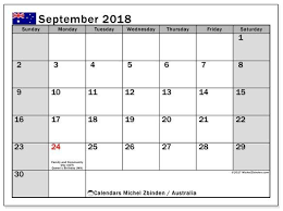 Pin On September 2018 Calendar Blank Template