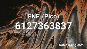 17 231 просмотр • 8 апр. Fnf Pico Roblox Id Roblox Music Code Youtube