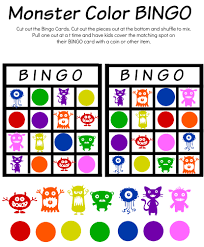 Then, it's time to get out the bingo is bluey's little sister, she's four years old. Monster Math And Bingo Printables Manic Mama Of 3