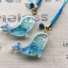 水面くじらの根付 furu道具にっき 大好きなレジンアクセサリーとインテリアとガーデニングのブログ ハンドメイド 簡単 アクセサリー 樹脂クラフト 手作り アクセサリー レジン