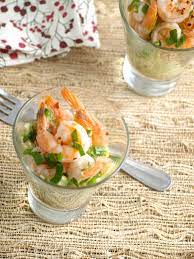 Cold marinated shrimp and avocados recipe. Marinated Shrimp