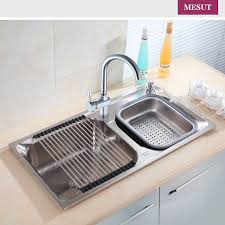 Check spelling or type a new query. Stainless Steel Brushed Thicken Double Kitchen Sink With Faucet More Sizes Accessories Complete Size 72 38 75 40 78 43 81 43cm Double Kitchen Sink Kitchen Sinkkitchen Double Sink Aliexpress