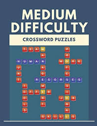 Maybe you would like to learn more about one of these? Medium Difficulty Crossword Puzzles Crossword Puzzle Books For Adults Large Print Puzzles With Easy Medium Hard And Very Hard Difficulty Levels Fun Easy Crosswords Award By Aeyers Rrmoney R Amazon Ae