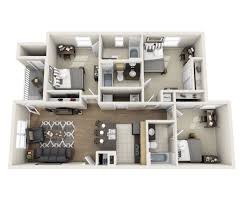 3 3 The Landing Apartment Layout Small House Design Plans Sims House Design