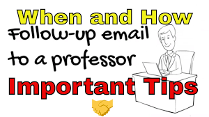 You do not know what your supervisor will be comfortable with, so it is best to play it safe. Follow Up Email To A Professor When And How You Should Write