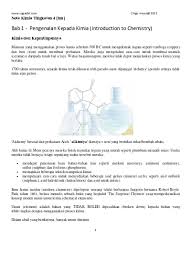 Ujian mac fizik tingkatan 4. Nota Kimia Tingkatan 5