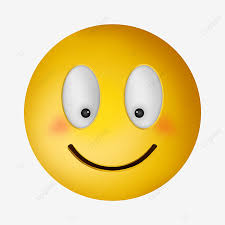 3d Emoji Lächeln Rote Wangen, Emoji, Emoticon, Ausdruck PNG und PSD Datei  zum kostenlosen Download