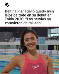 Delfina pignatiello es una de las atletas argentinas que más está disfrutando de tokio 2020. Rochmy4w33l7sm